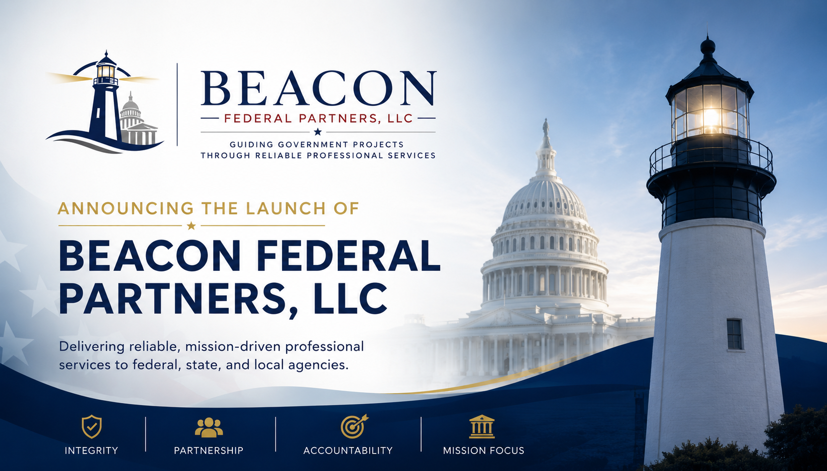 Beacon Federal Partners, LLC Announces Launch of Government Contracting and Professional Services Firm